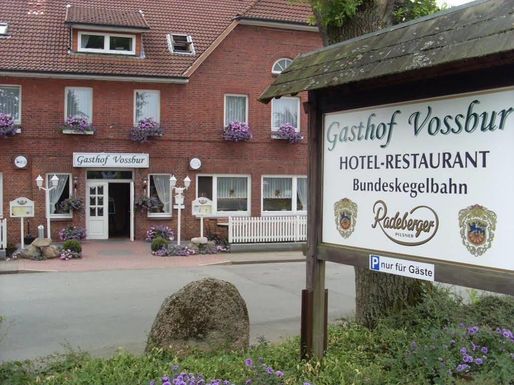 Gasthof Vossbur Toppenstedt Exterior foto